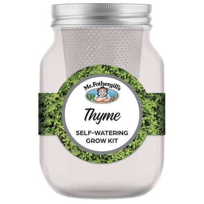 Mr Fothergill's Thyme Self Watering Grow Kit - 90 x 172mm - Grey