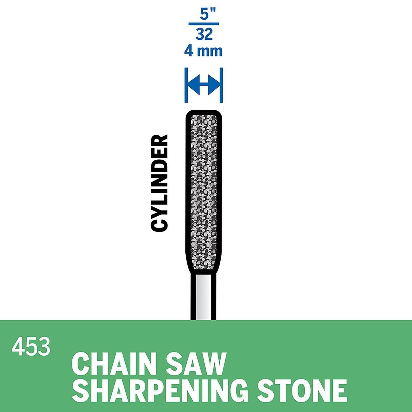 Dremel Chainsaw Sharpening Grinding Stone - 4mm - 2 Pack