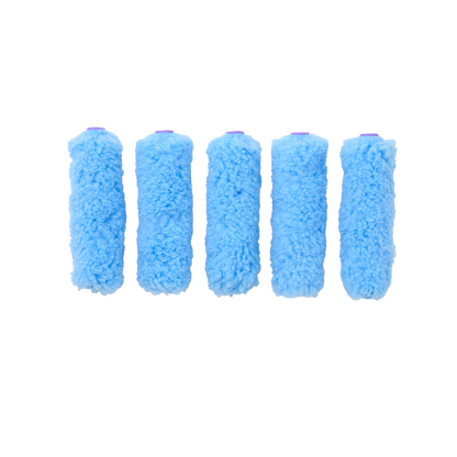 Monarch Mini Rollers Purple 160mm 5 Pack