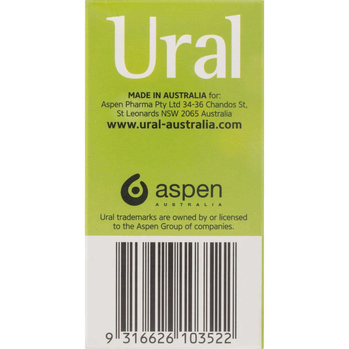 Ural Effervescent Powder Sachets Cranberry 20 pack