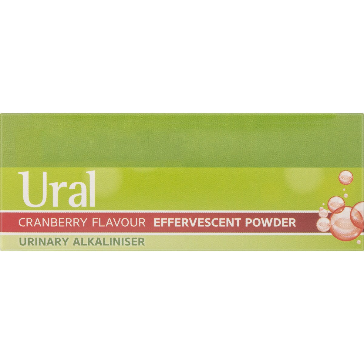 Ural Effervescent Powder Sachets Cranberry 20 pack