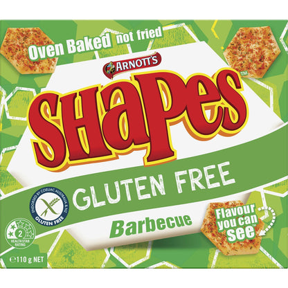 Arnotts Gluten Free Shapes Barbecue 110g