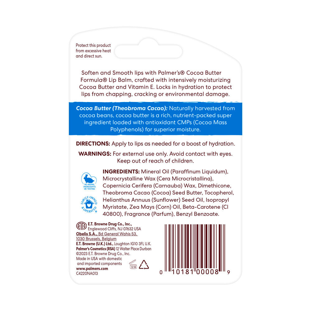 Palmer's Cocoa Butter Lip Balm Stick - 4g
