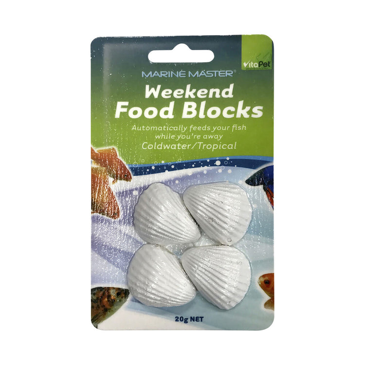 Vitapet Fish Food Weekend Block - 1 each