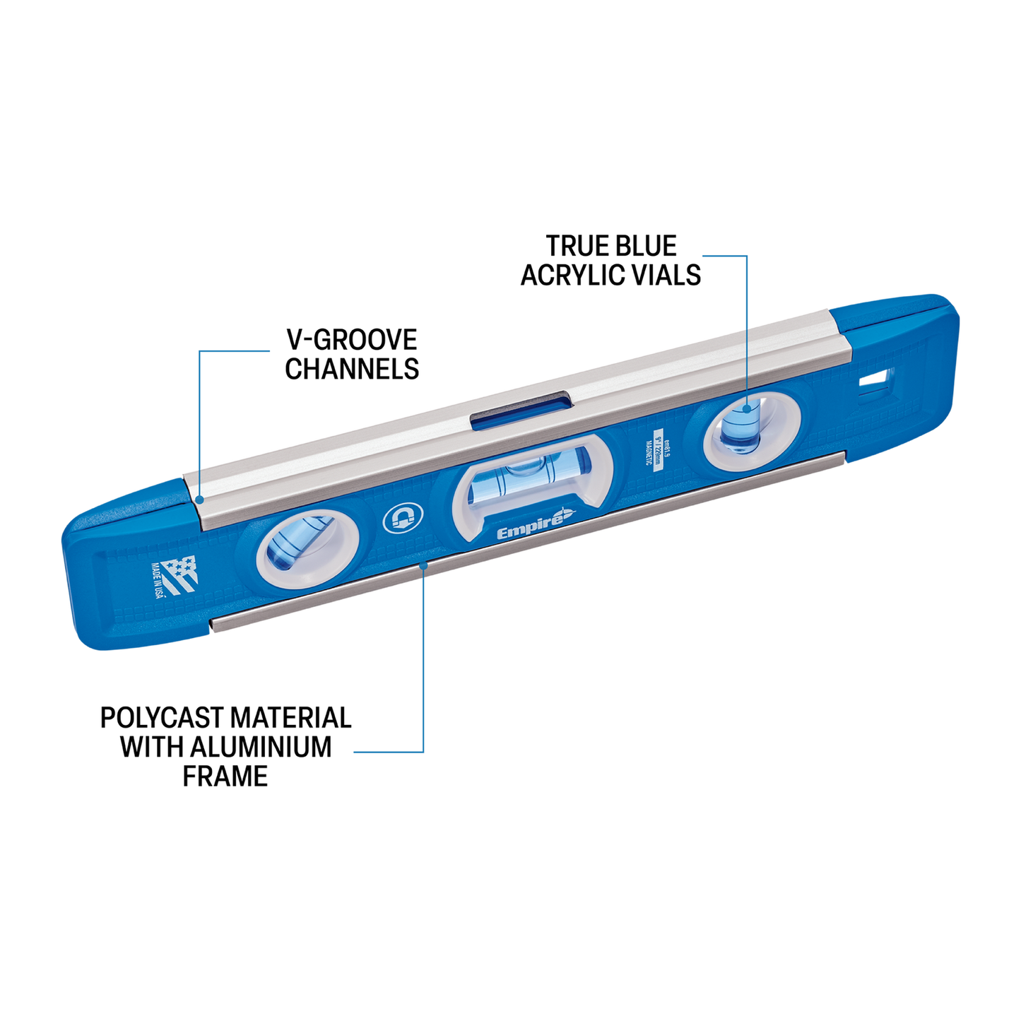 Empire Magnetic Torpedo Level - 225mm