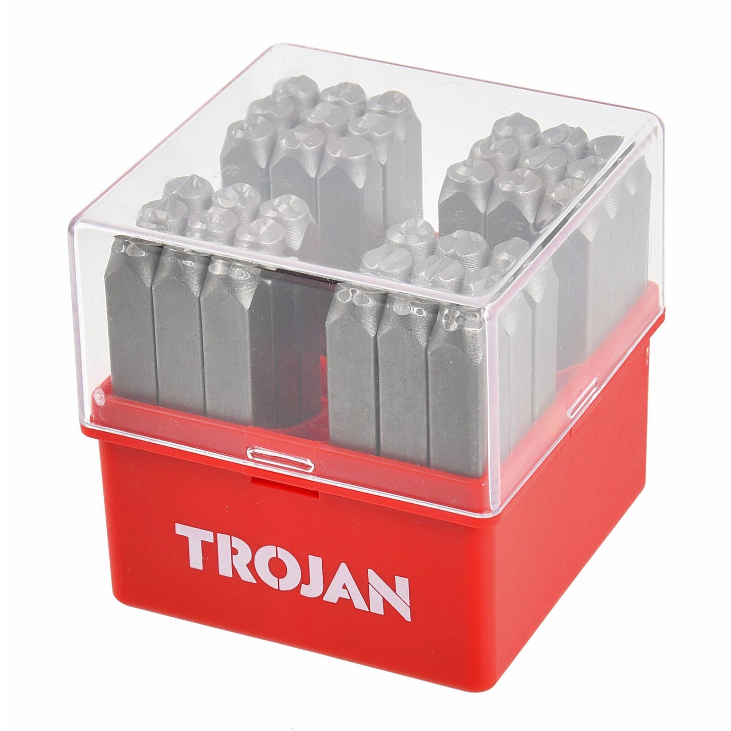 Trojan Letter Number Stamp Set - 36 Piece - 130 x 130 x 100mm