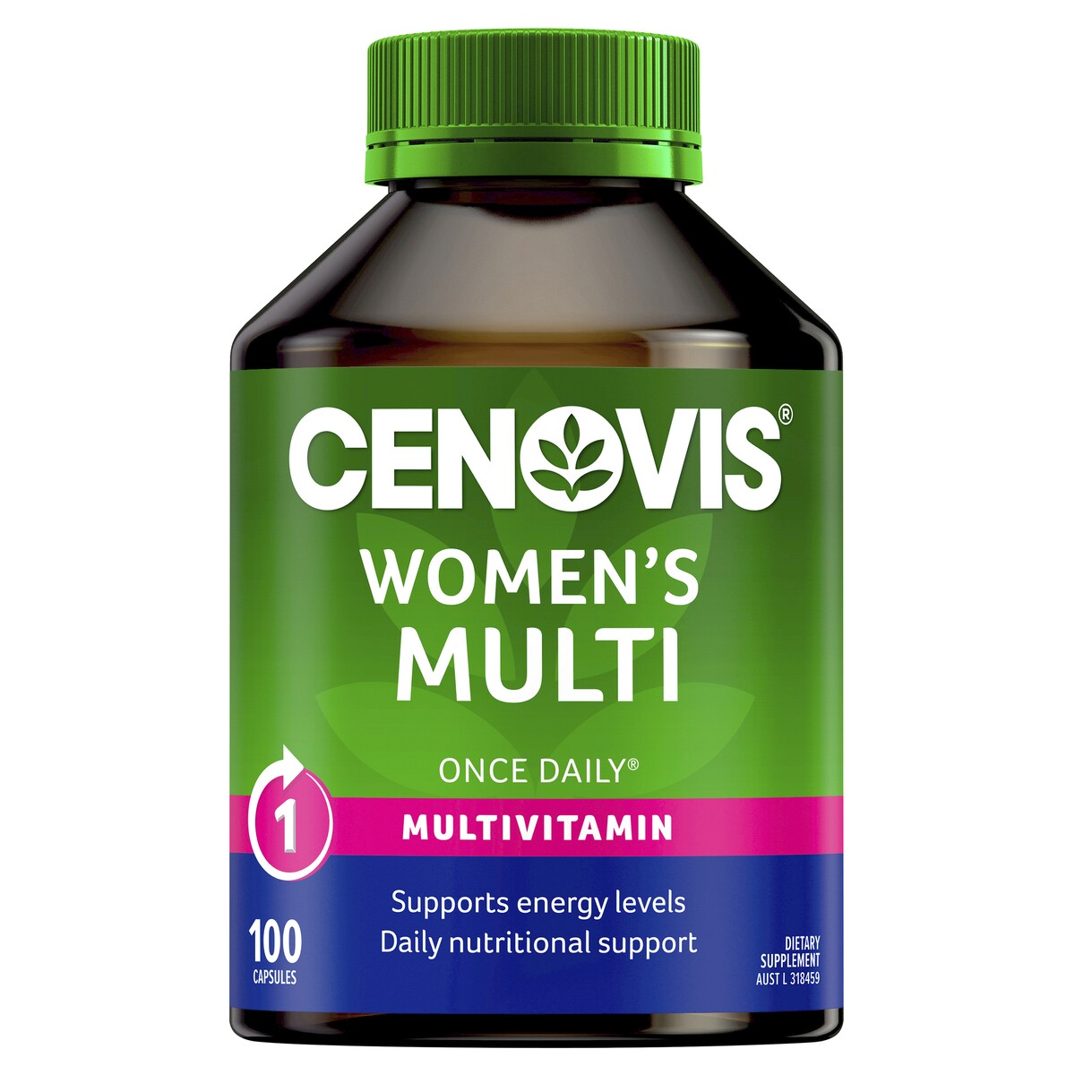 Cenovis Women's Multivitamin Capsules Multi Vitamin For Energy 100 pack