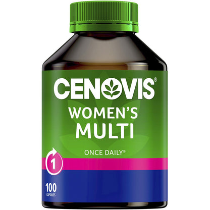 Cenovis Womens Multivitamin Capsules Multi Vitamin For Energy 100 pack
