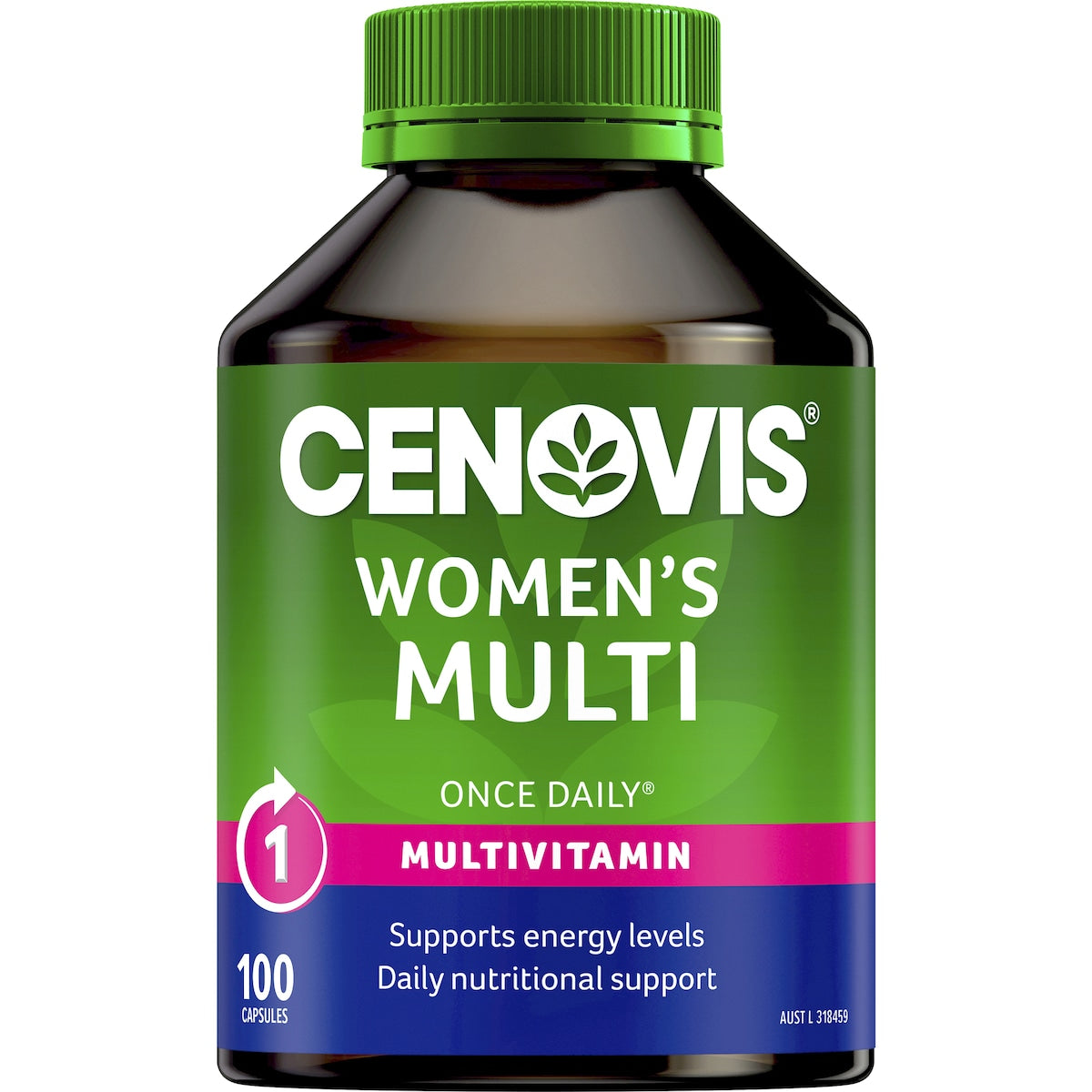 Cenovis Women's Multivitamin Capsules Multi Vitamin For Energy 100 pack