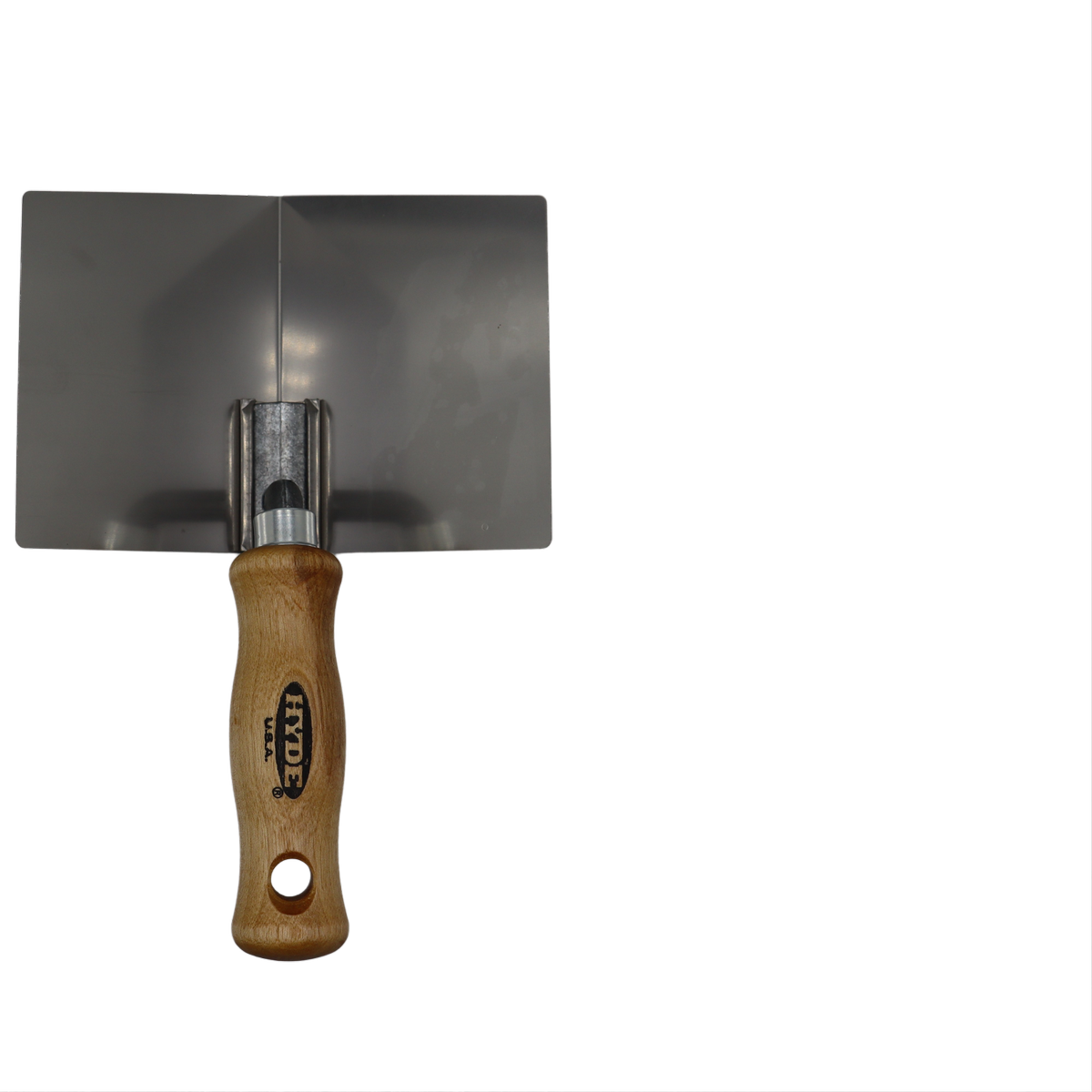 Hyde Plasterboard Inside Corner Tool - 4 Inch Stainless Steel - Durable