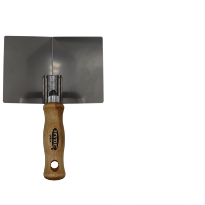 Hyde Plasterboard Inside Corner Tool - 4 Inch Stainless Steel - Durable