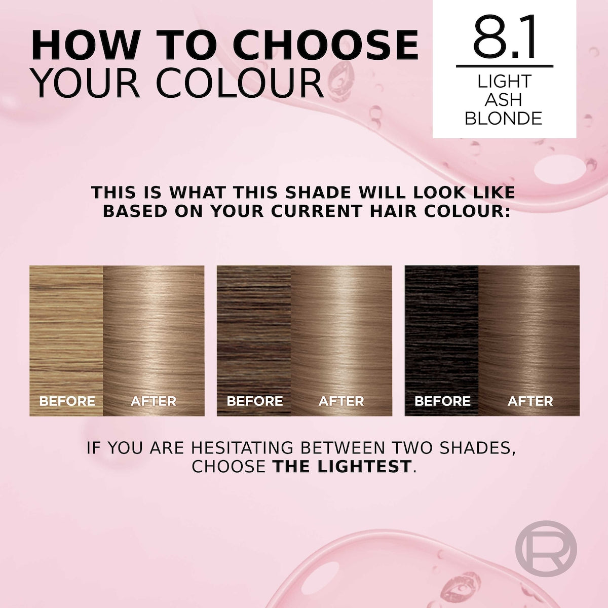Loreal Paris Excellence Creme Hair Colour 8.1 Ash Blonde Each