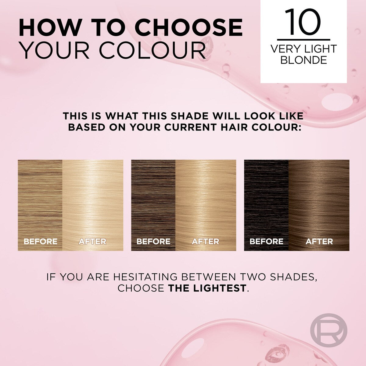 L'oreal Excellence Creme Hair Colour 10 Very Light Blonde Each