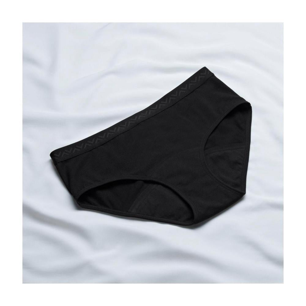 Libra Period Proof Girl-teen Brief Black Size 12-14 - 1 Pack