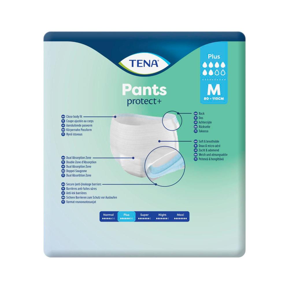 Tena Incontinence Pants Plus Medium - 9 pack