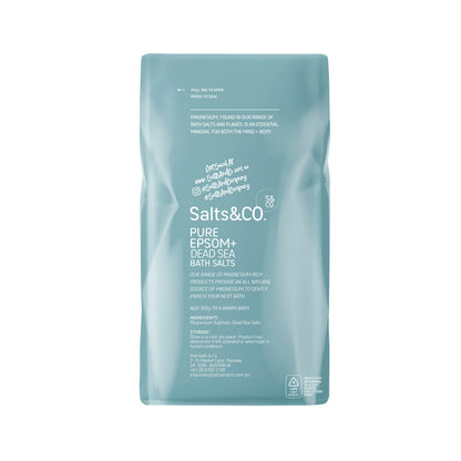 Salts & Co Epsom & Dead Sea Bath Salt - 750g