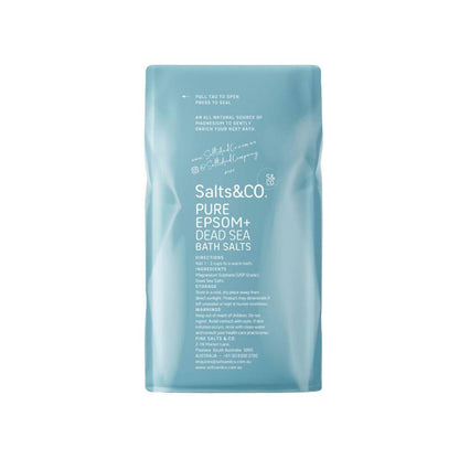 Salts & Co Epsom & Dead Sea Bath Salt - 750g