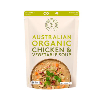 Australian Organic Chicken & Vegetable Soup - 330g