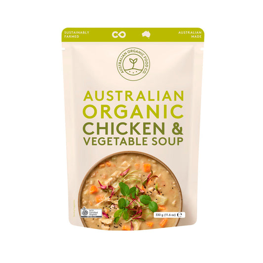 Australian Organic Chicken & Vegetable Soup - 330g