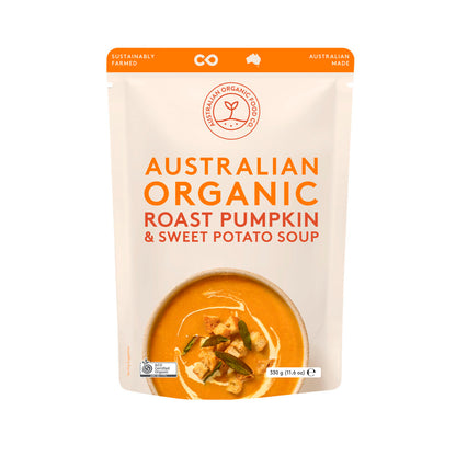 Australian Organic Roast Pumpkin & Sweet Potato Soup - 330g