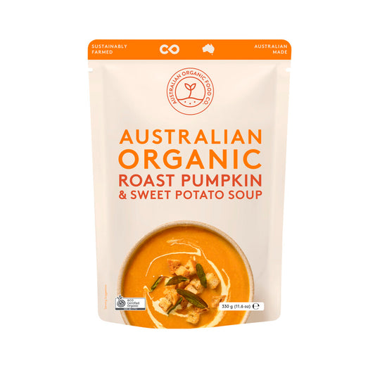 Australian Organic Roast Pumpkin & Sweet Potato Soup - 330g