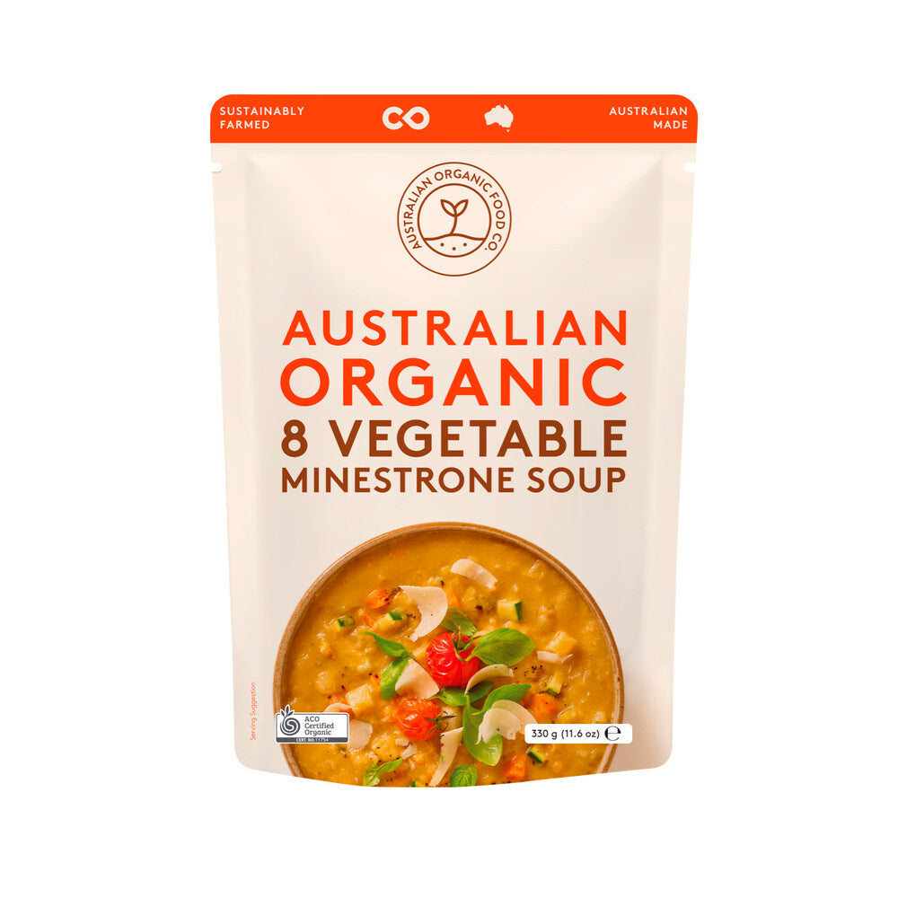 Australian Organic 8 Vegetable Minestrone Soup - 330g