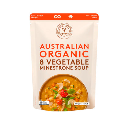 Australian Organic 8 Vegetable Minestrone Soup - 330g