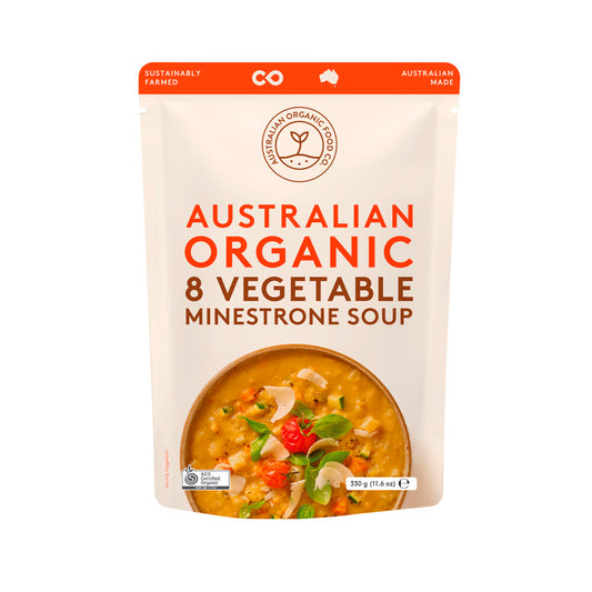 Australian Organic 8 Vegetable Minestrone Soup - 330g