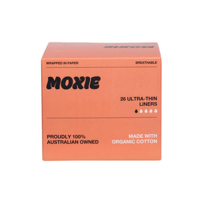 Moxie Liners Organic Ultra Thin - 26 pack