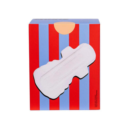 Moxie Pads Organic Overnight - 8 pack