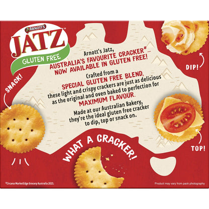 Arnott's Gluten Free Jatz Cracker Biscuits 130g