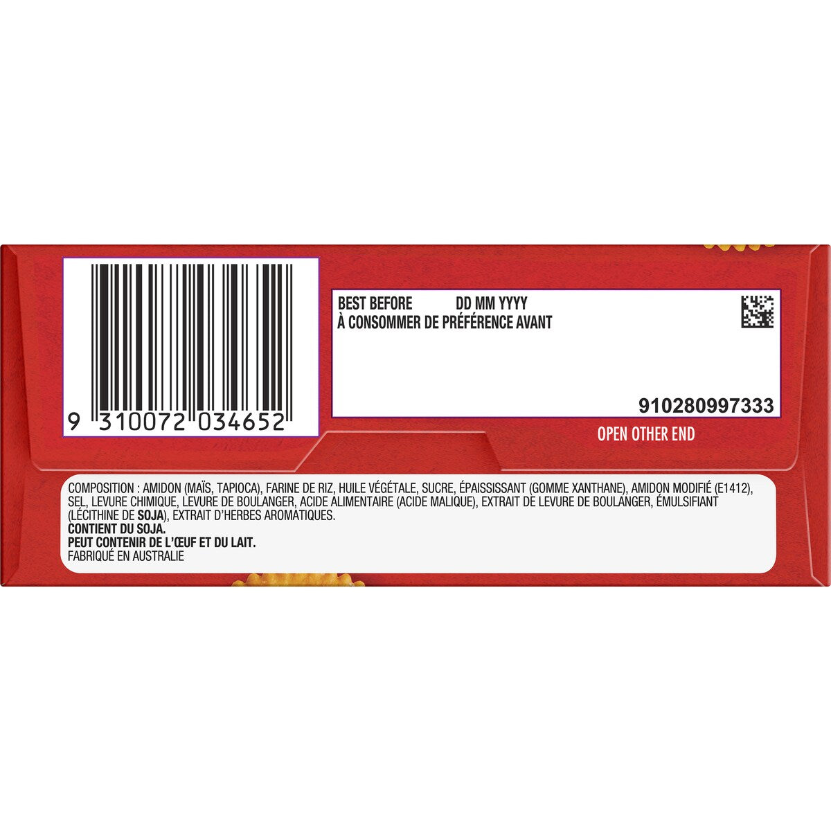 Arnott's Gluten Free Jatz Cracker Biscuits 130g