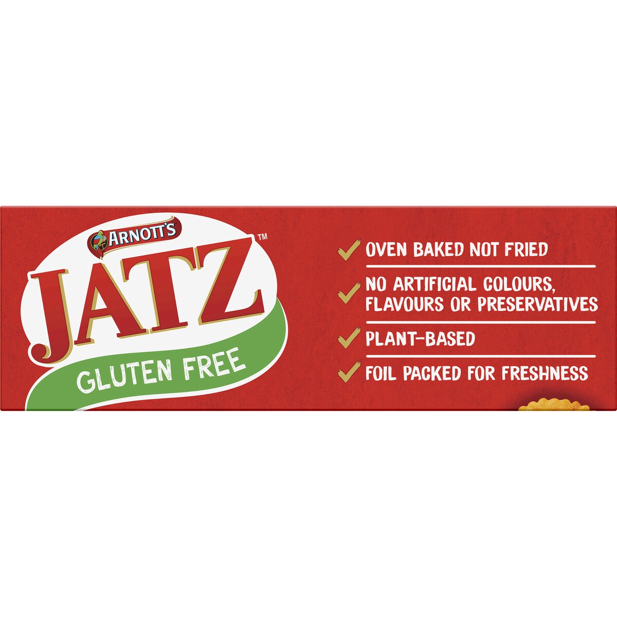 Arnott's Gluten Free Jatz Cracker Biscuits 130g