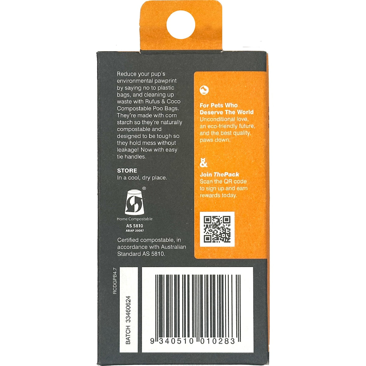 Rufus & Coco Do Good Poo Bags 4 Pack