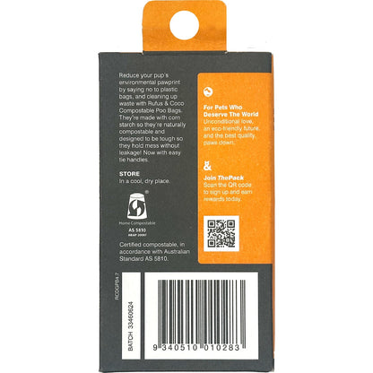 Rufus & Coco Do Good Poo Bags 4 Pack