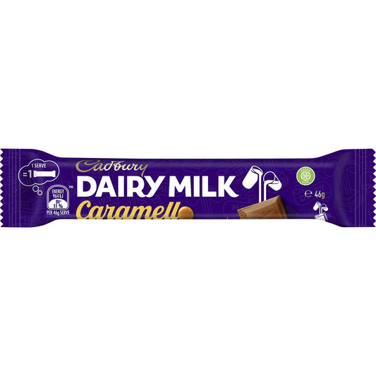 Cadbury Dairy Milk Caramel Chocolate Caramello Bar 46g