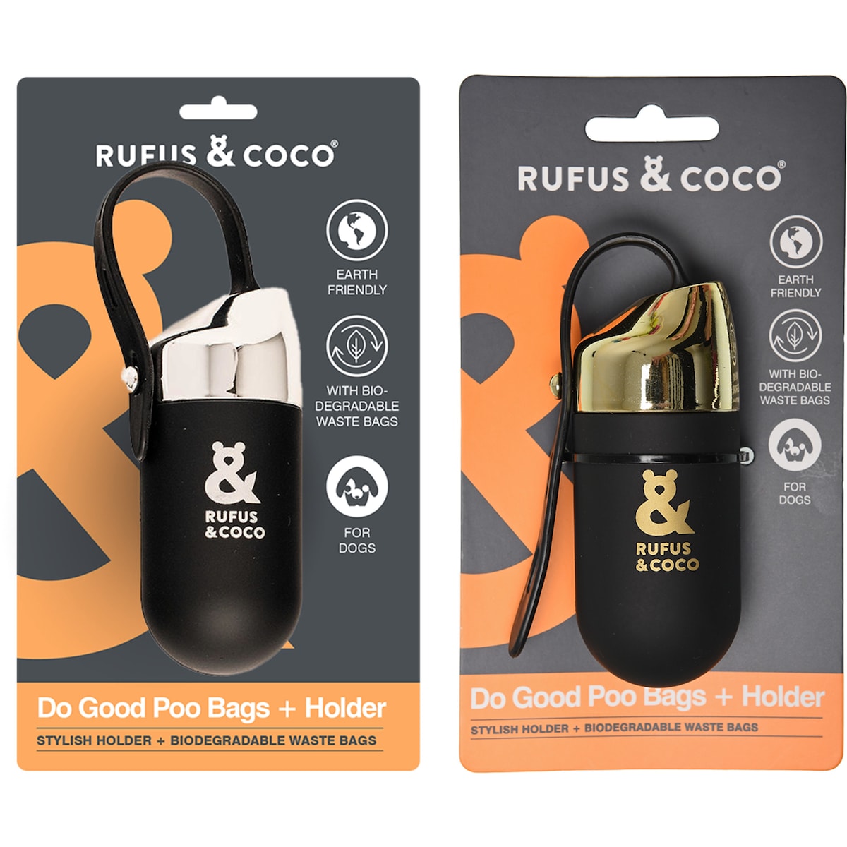 Rufus & Coco Do Good Poo Bags & Holder each