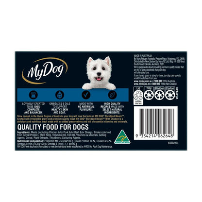 My Dog Shredded Meals Chicken Dog Food 6x100g - 6 pack