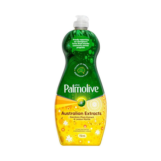Palmolive Dishwashing Liquid Ultra Australian Extracts Lemon Myrtle & Davidson Plum - 750mL