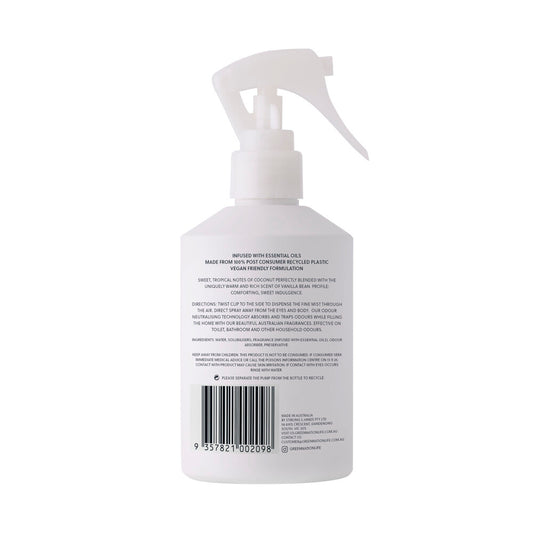 Green Nation Air Freshener Vanilla + Coconut - 200mL