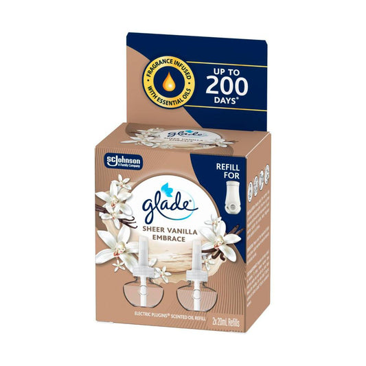 Glade Electric Scented Oil Refill Sheer Vanilla Embrace - 40mL