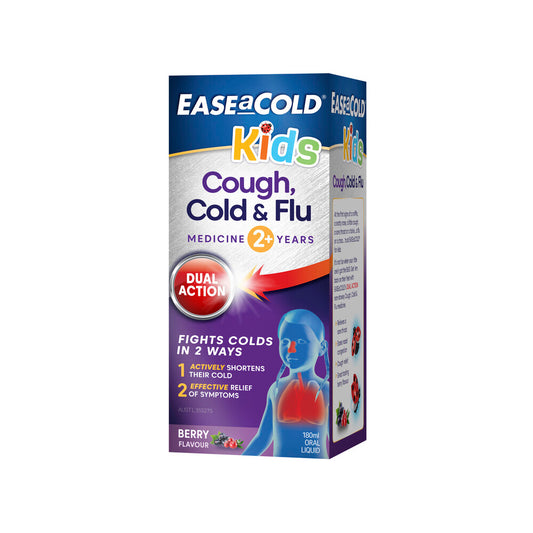 Easeacold Kids Cough Cold & Flu Liquid - 180mL