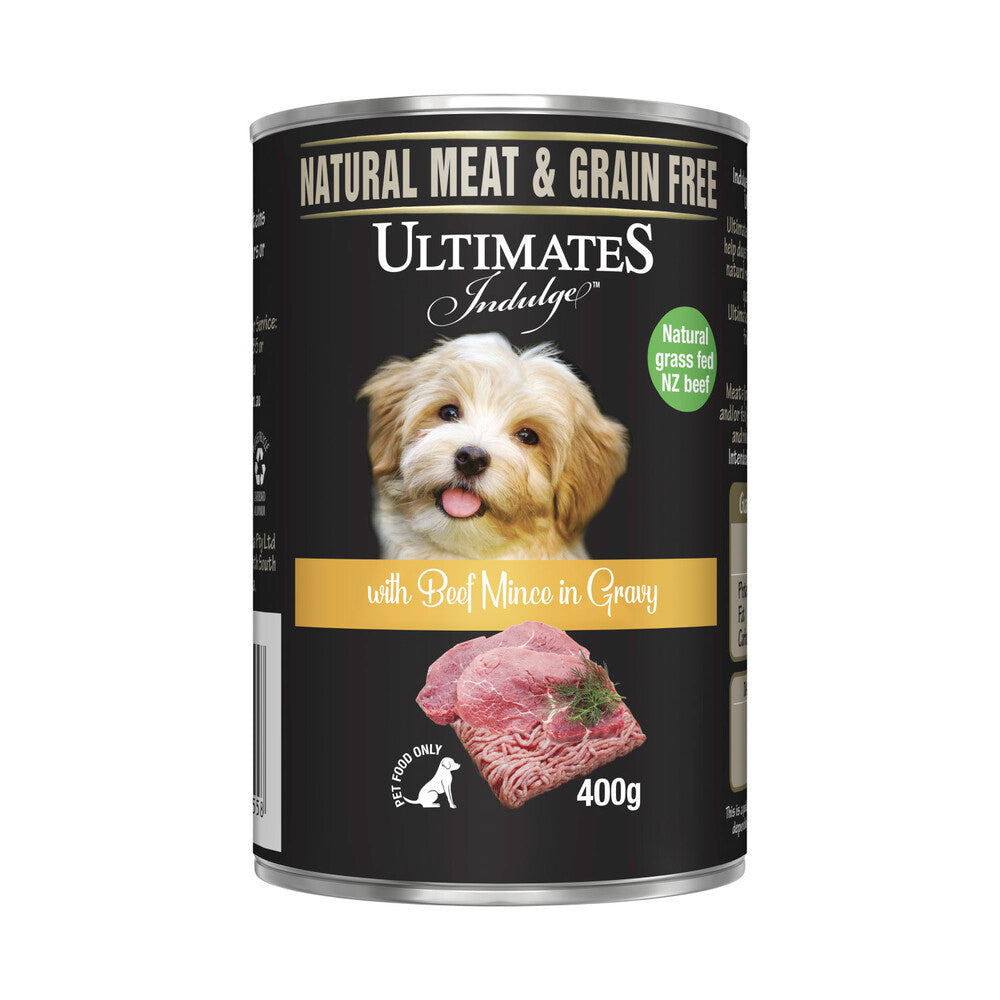 Ultimates Beef Mince In Gravy Dog Food - 400g