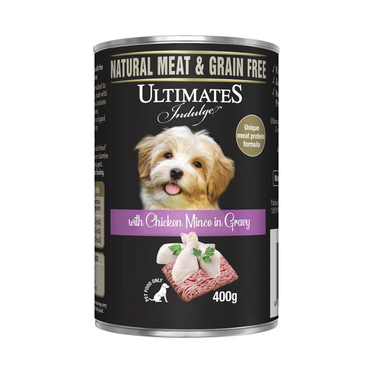 Ultimates Chicken Mince In Gravy Dog Food - 400g