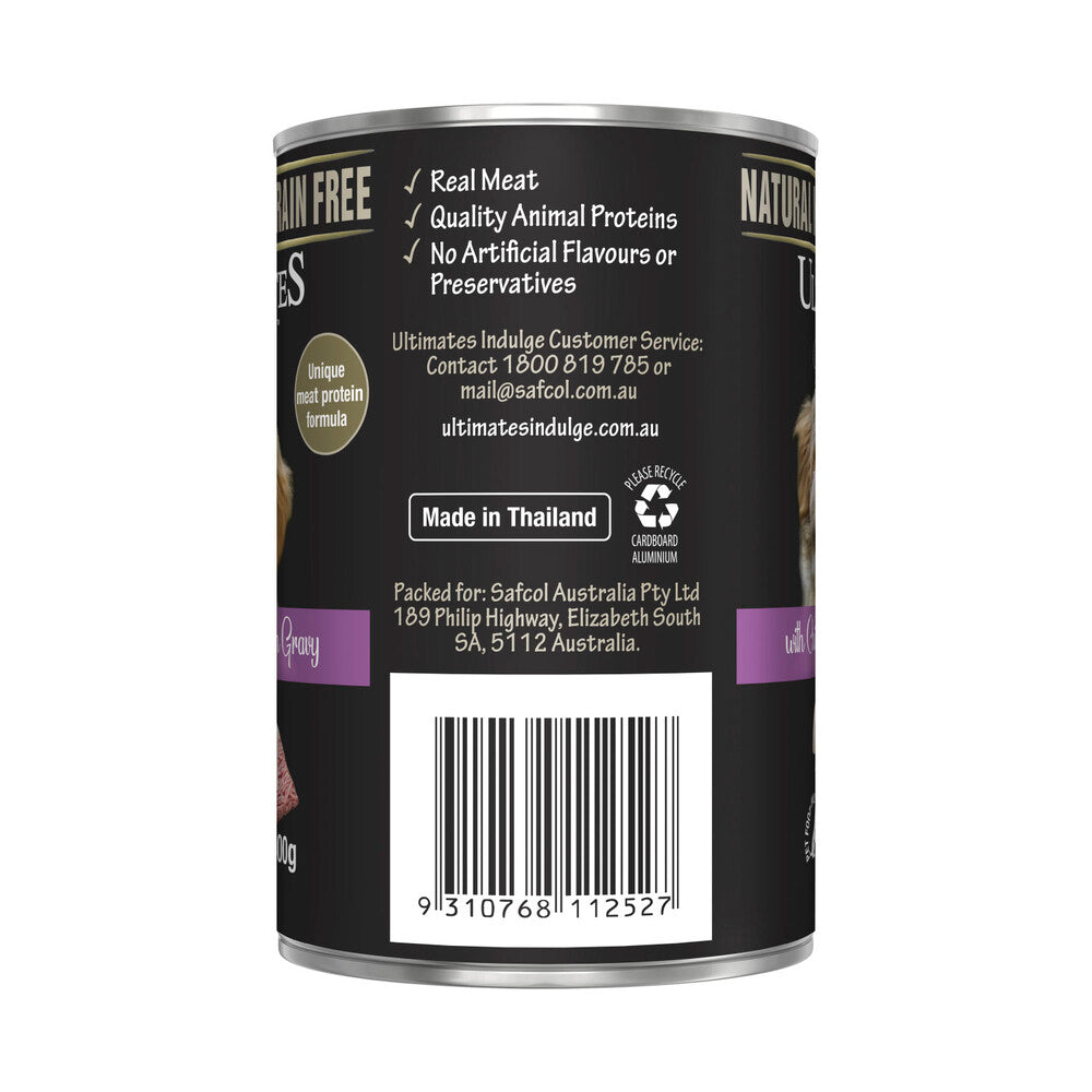 Ultimates Chicken Mince In Gravy Dog Food - 400g