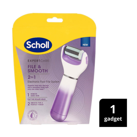 Scholl Expert Care Electric Foot File System - 1 pack