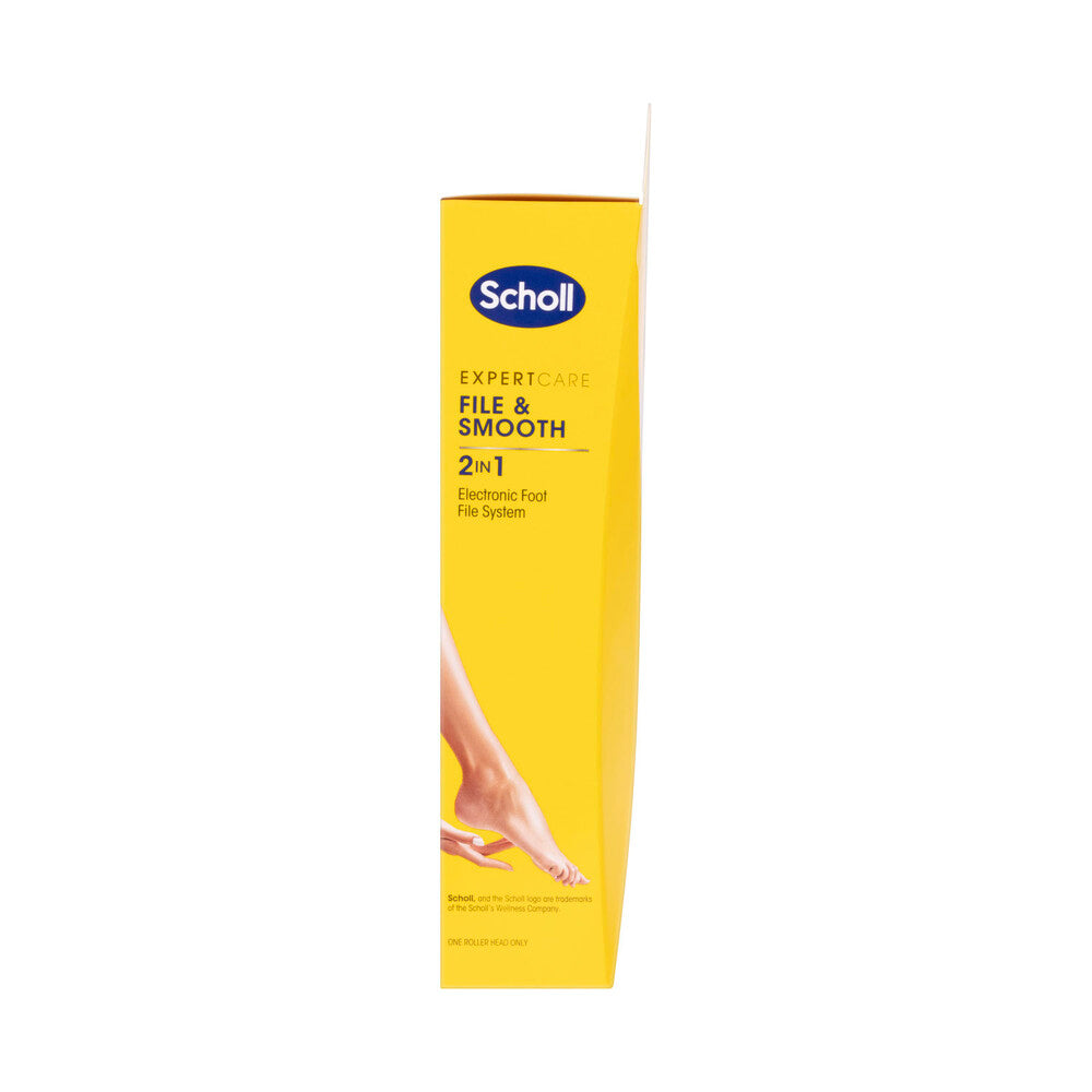 Scholl Expert Care Electric Foot File System - 1 pack
