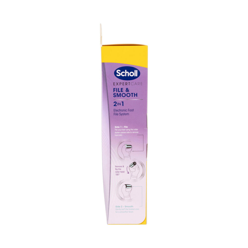 Scholl Expert Care Electric Foot File System - 1 pack