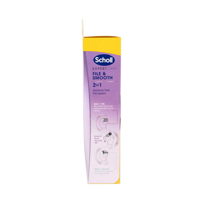 Scholl Expert Care Electric Foot File System - 1 pack
