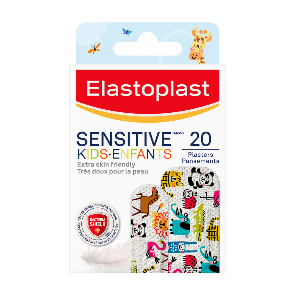 Elastoplast Strips Kids Sensitive - 20 pack